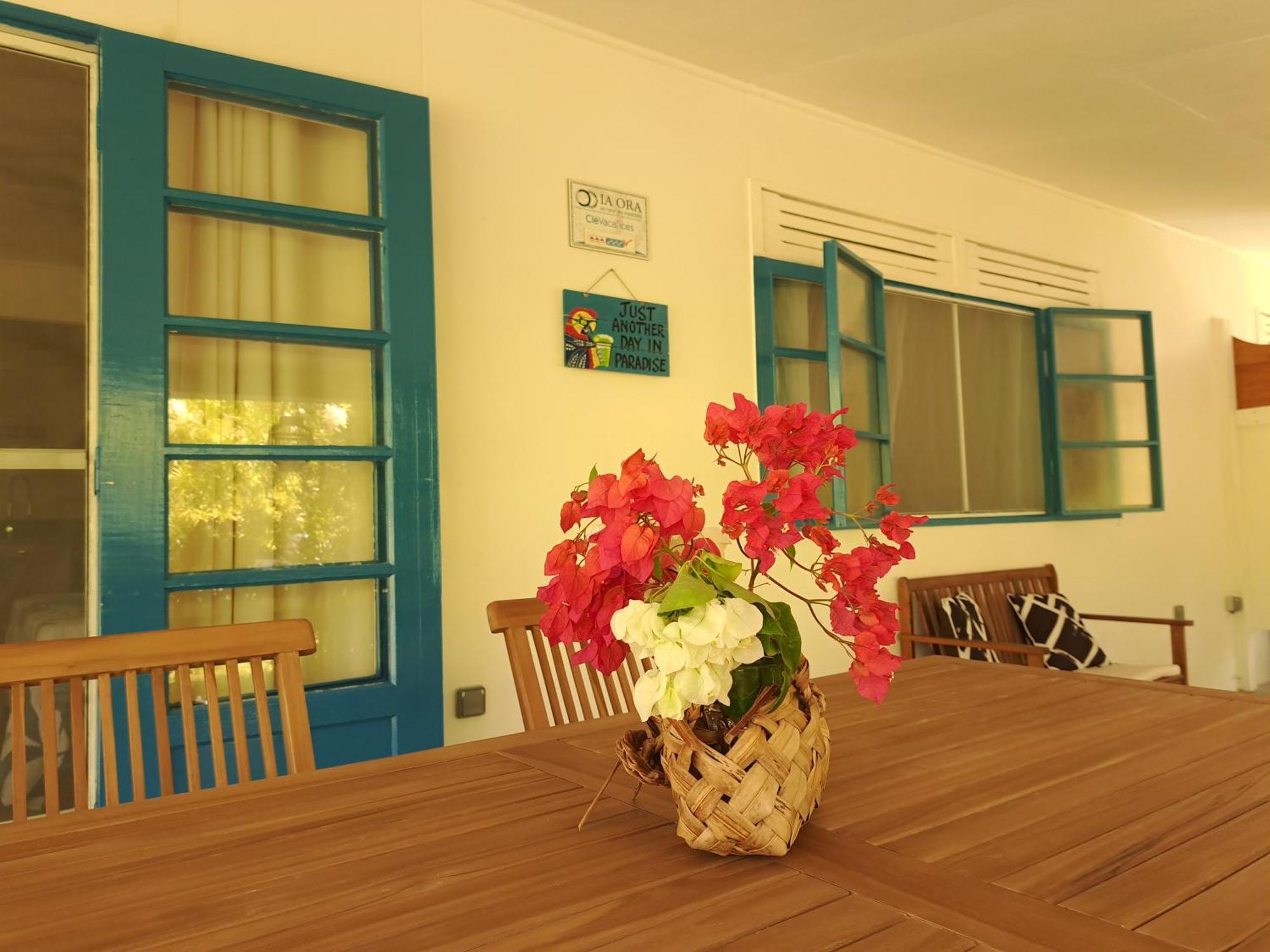 Tiputa Moana Breeze Rangiroa - Rental Car Included - Air Conditioning - Wi-Fi المظهر الخارجي الصورة